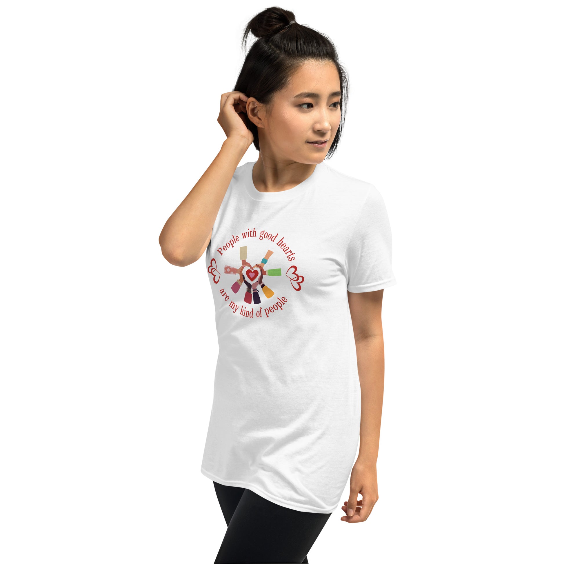 People With Good Hearts Are My Kind Of People Unisex Tee by EraofInk