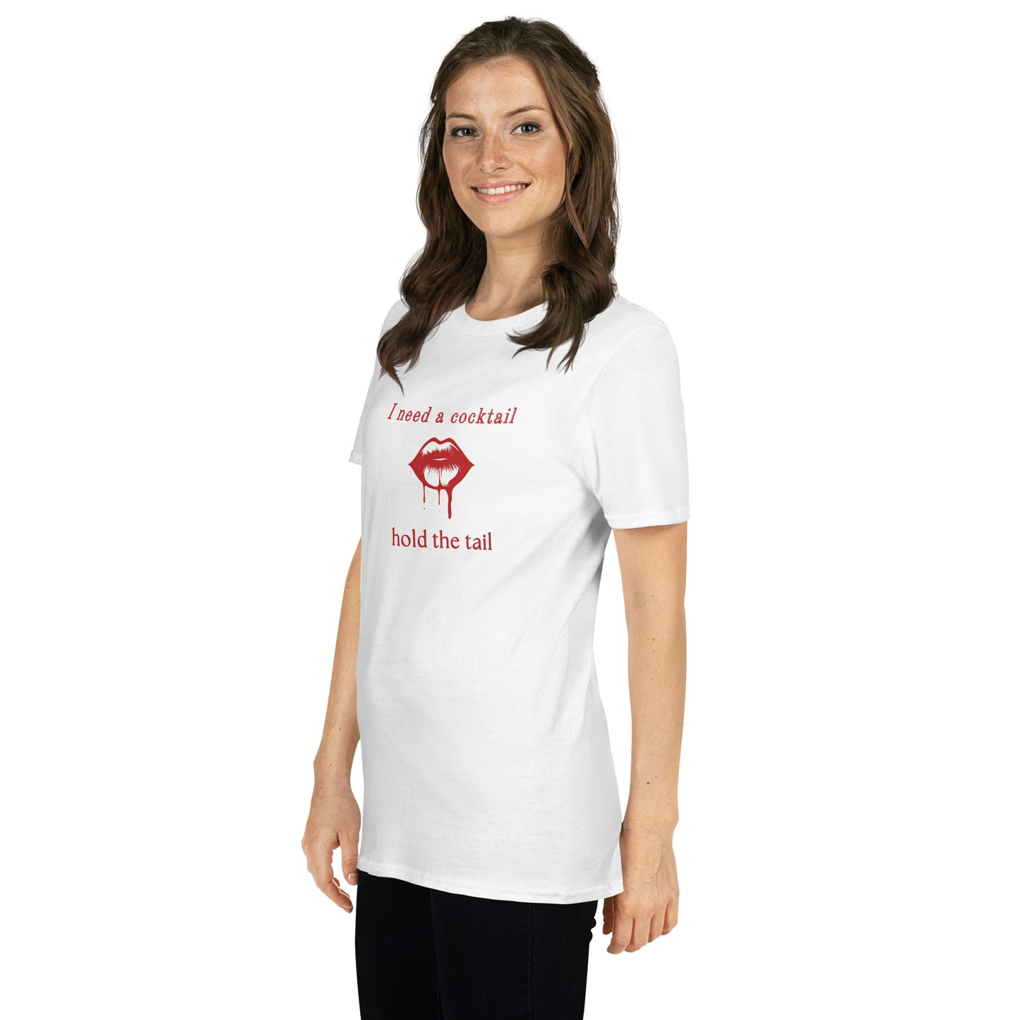 I Need a Cocktail Hold the Tail Unisex Tee by EraofInk