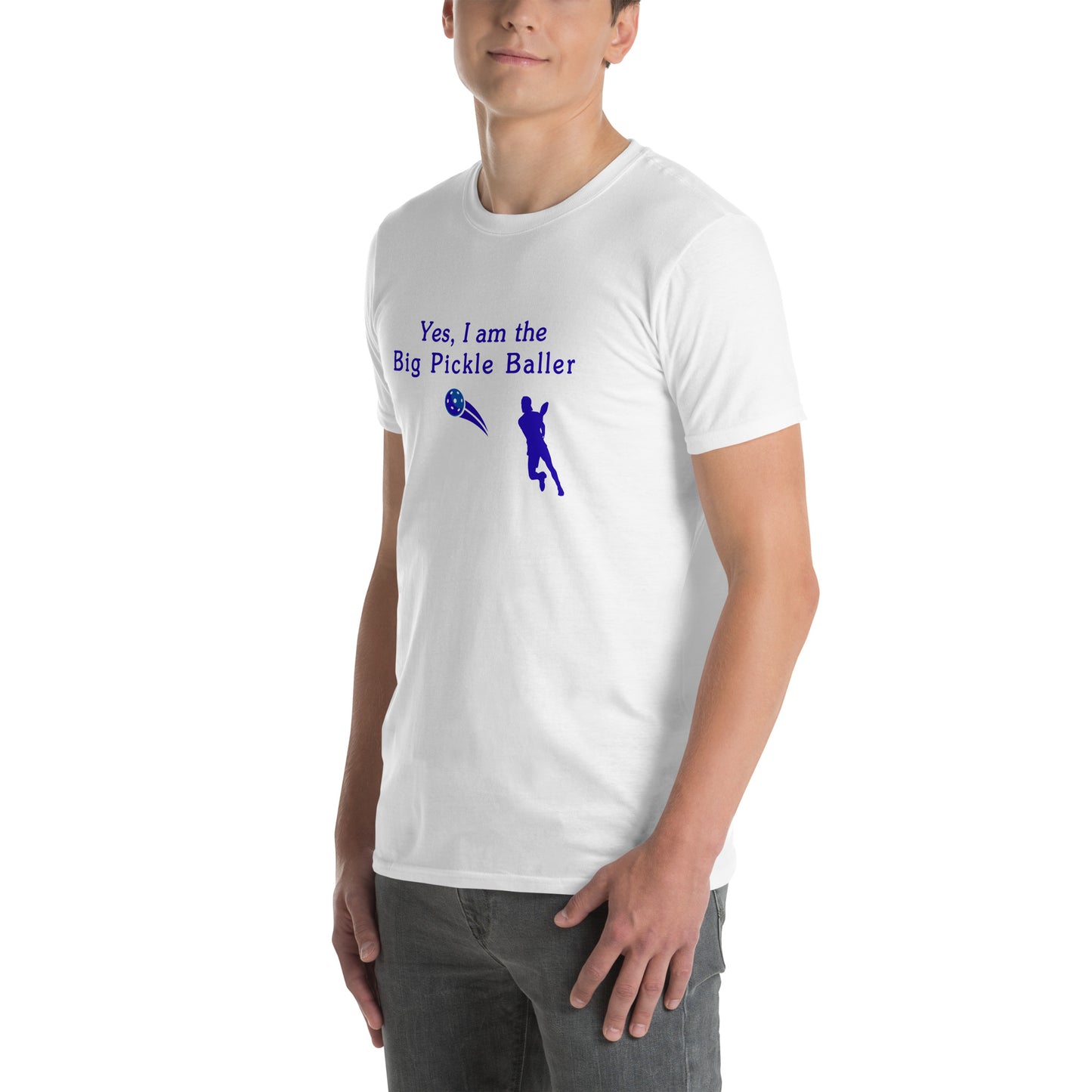 Yes, I am the Big Pickleballer Unisex Tee by EraofInk