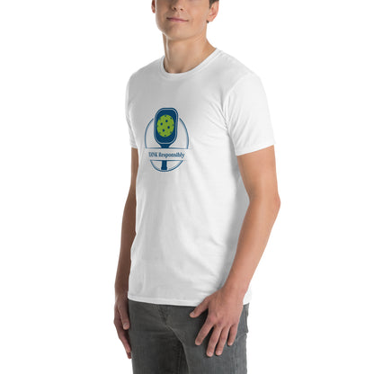 Dink Responsibly Pickleball Unisex Tee by EraofInk