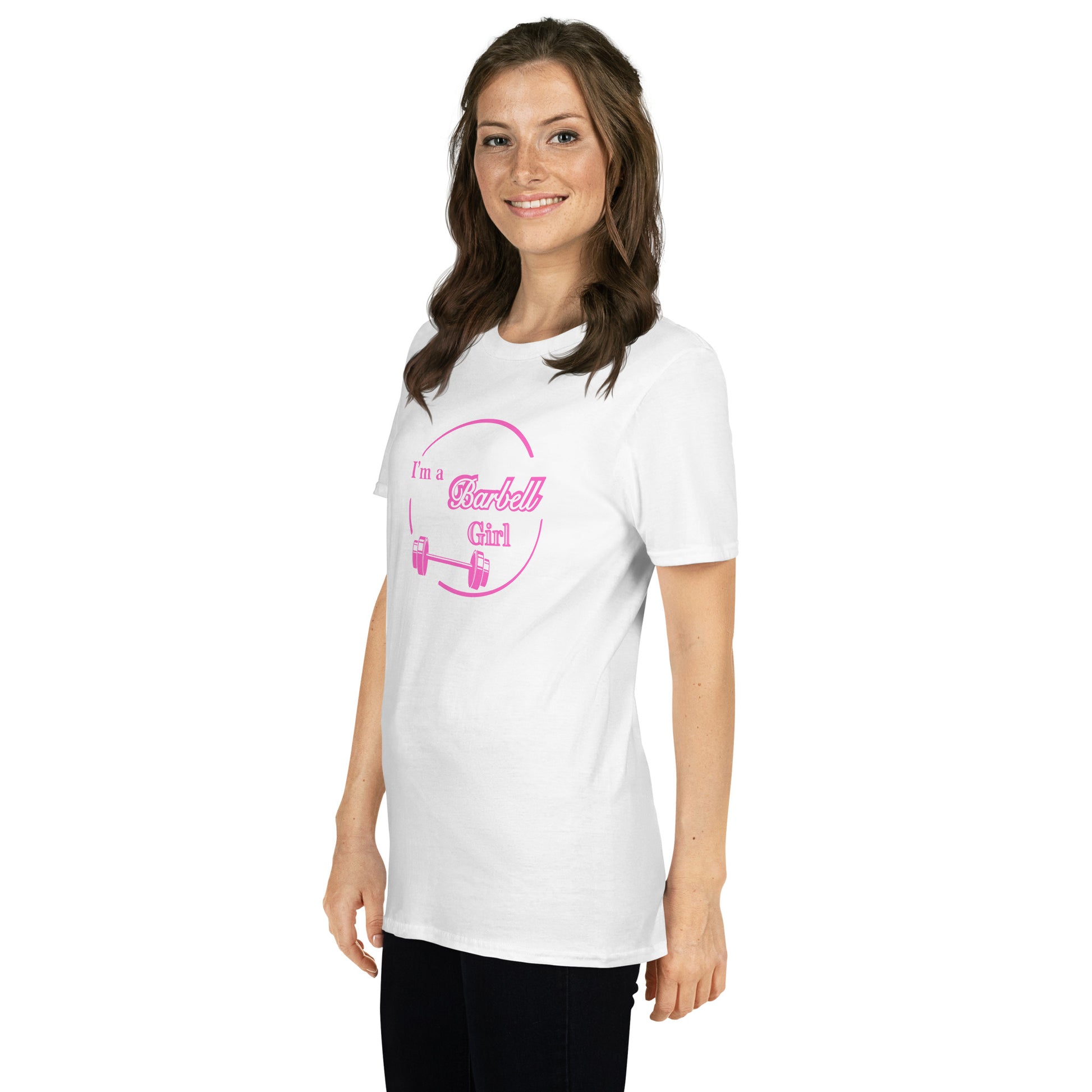 I'm A Barbell Girl Unisex Tee by EraofInk
