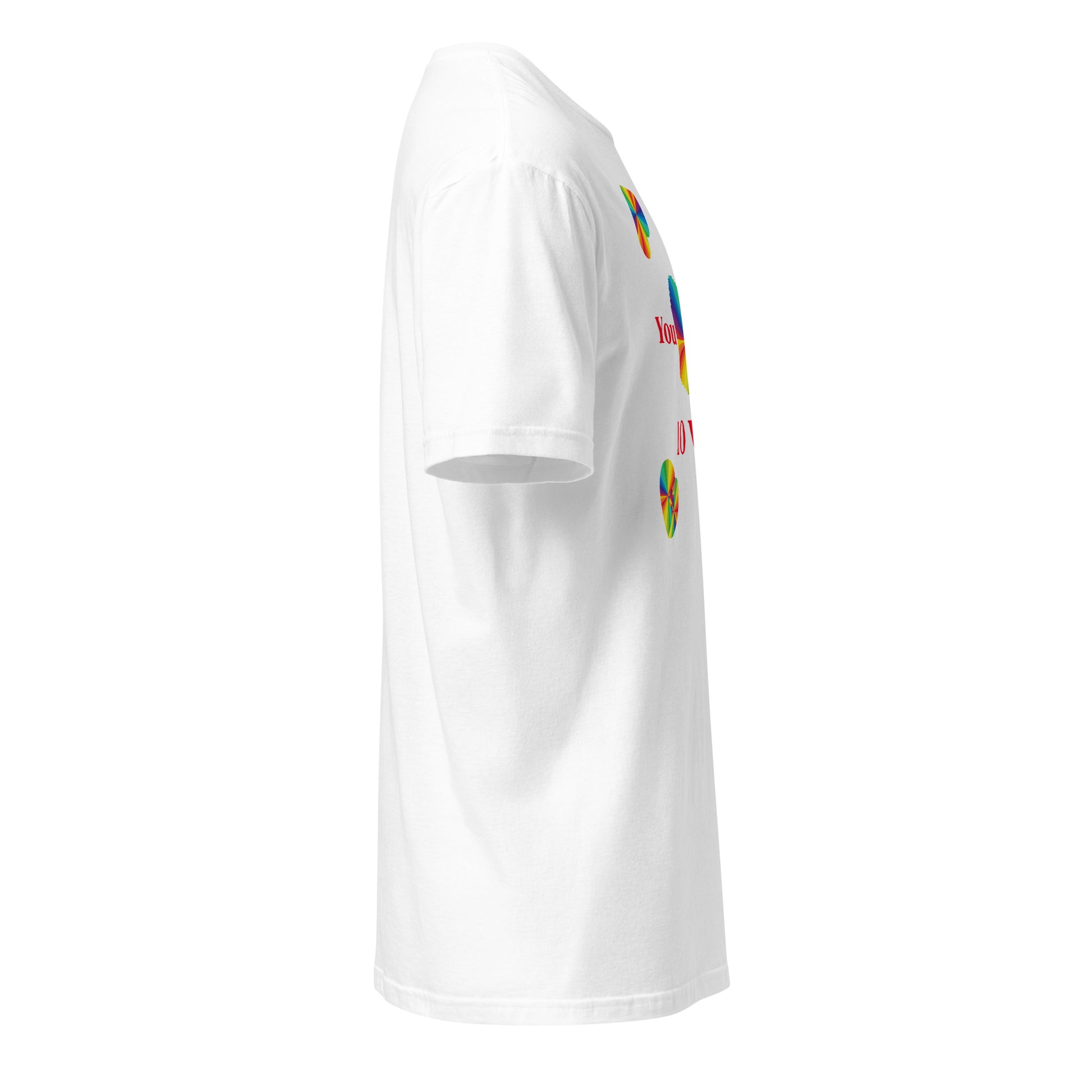 You Are Loved Equality LGBTQ+ Unisex Tee by EraofInk