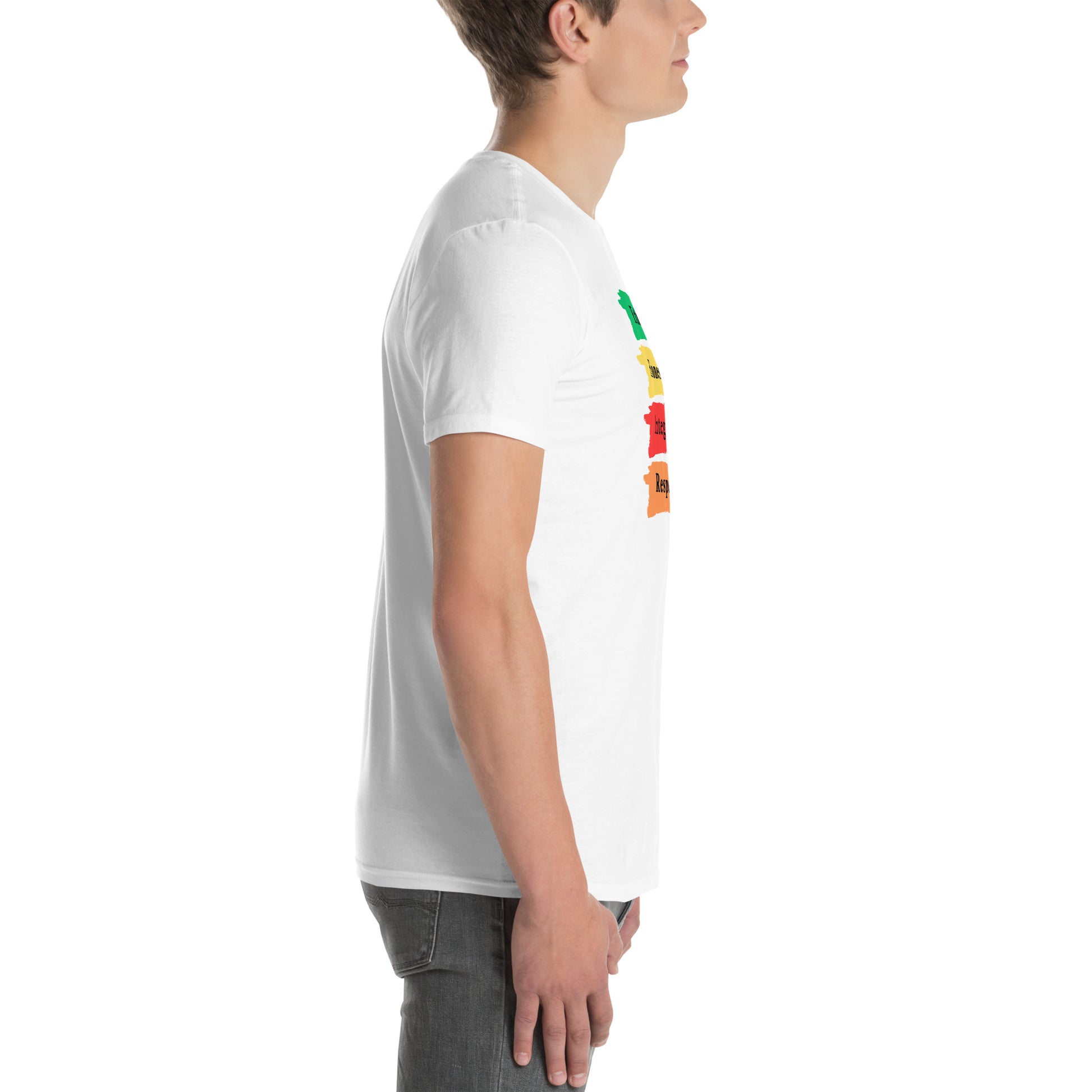 Core Values Ethics Honesty Integrity Respect Unisex Tee by EraofInk