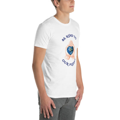 Be Kind to Our Planet Unisex Tee by EraofInk