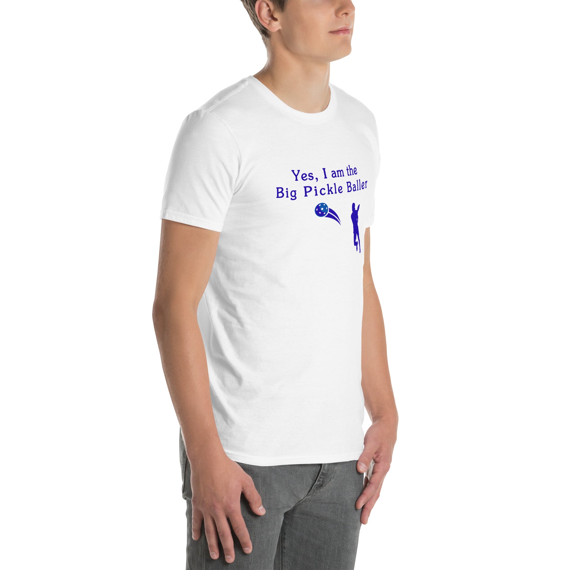 Yes, I am the Big Pickleballer Unisex Tee by EraofInk