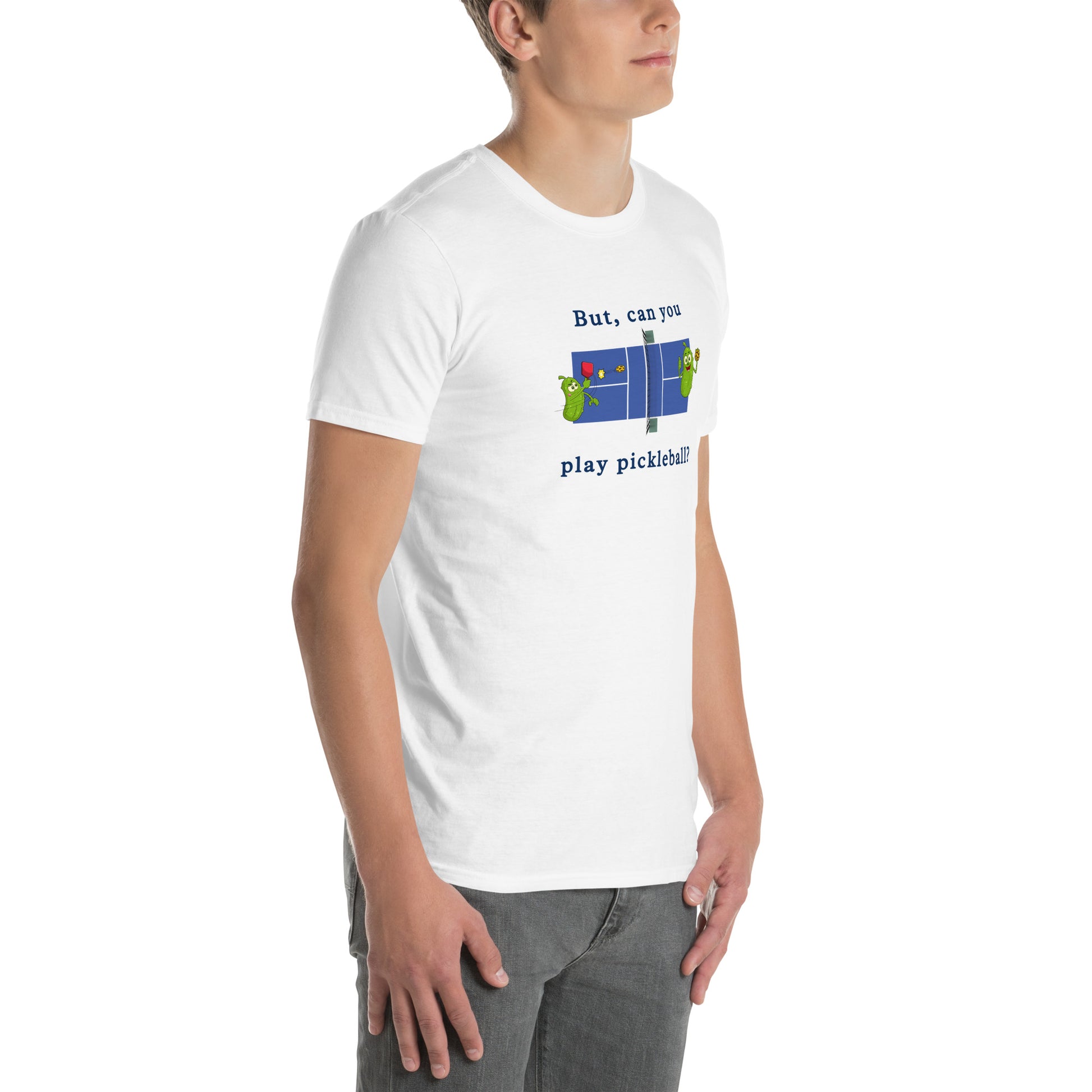 But Can You Play Pickleball ? Pickleball Unisex Tee by EraofInk