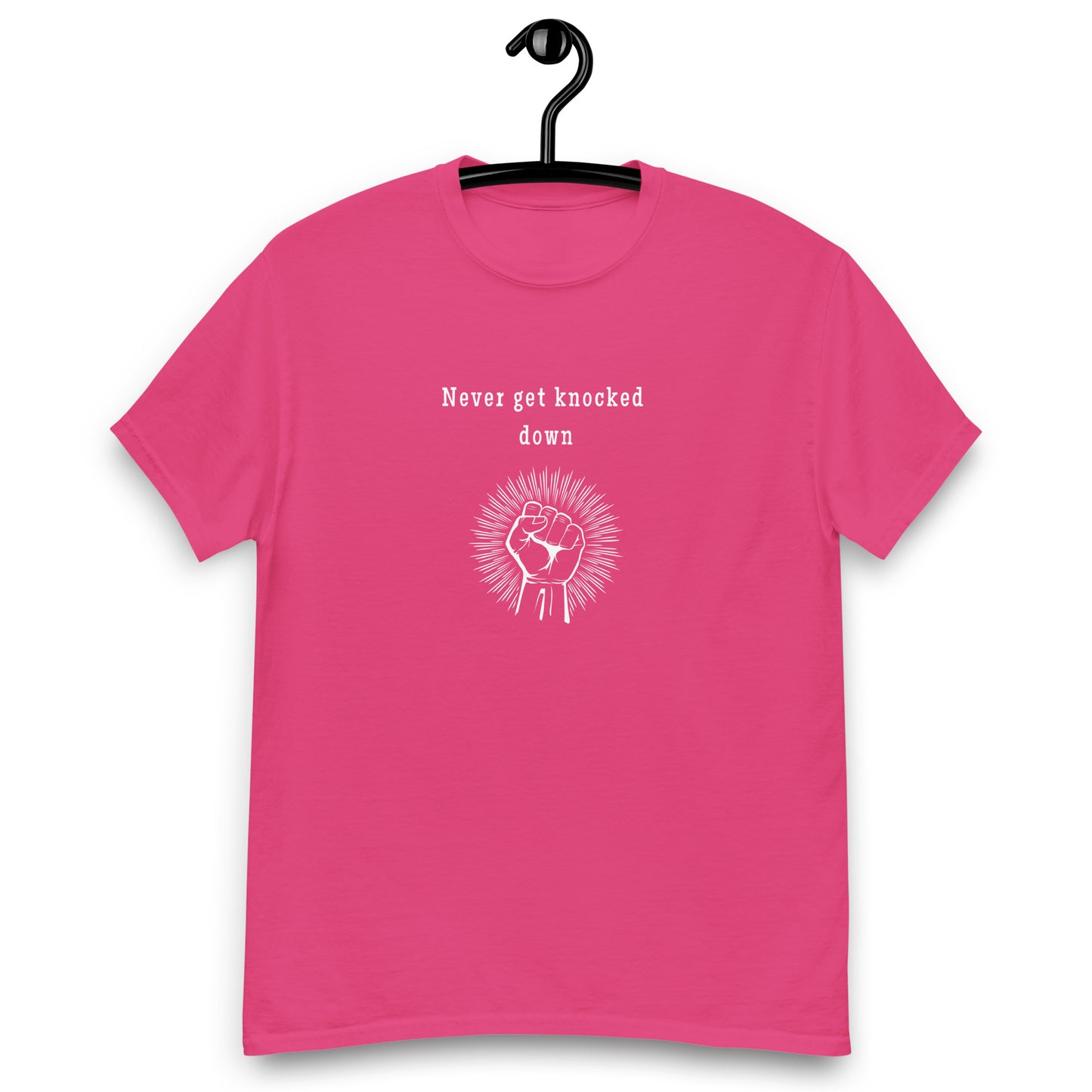 Never Get Knocked Down Unisex Tee by EraofInk