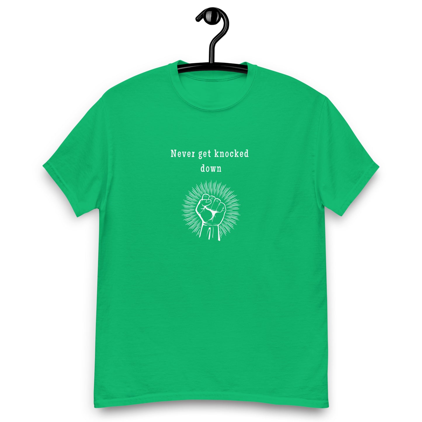 Never Get Knocked Down Unisex Tee by EraofInk