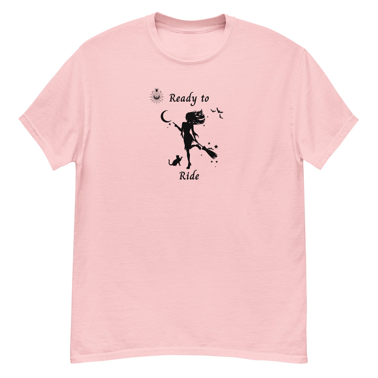 Witch Sexy Halloween Women's Tee Ready to RIDE by EraofInk