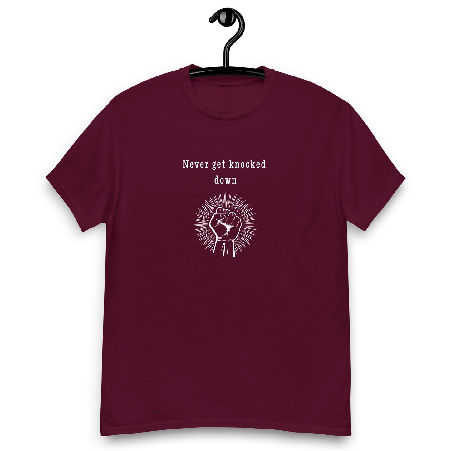 Never Get Knocked Down Unisex Tee by EraofInk