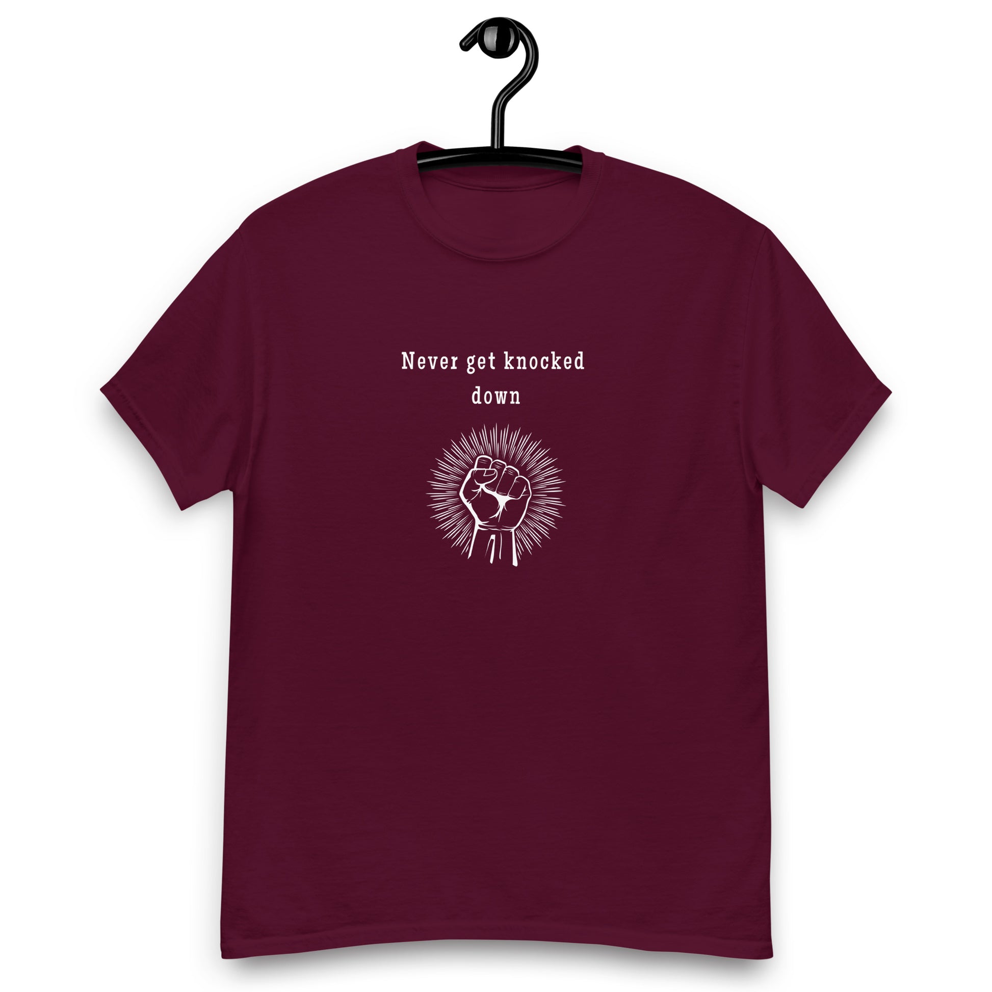 Never Get Knocked Down Unisex Tee by EraofInk