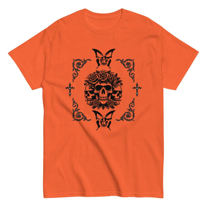 Skulls & Roses Unisex Tee by EraofInk