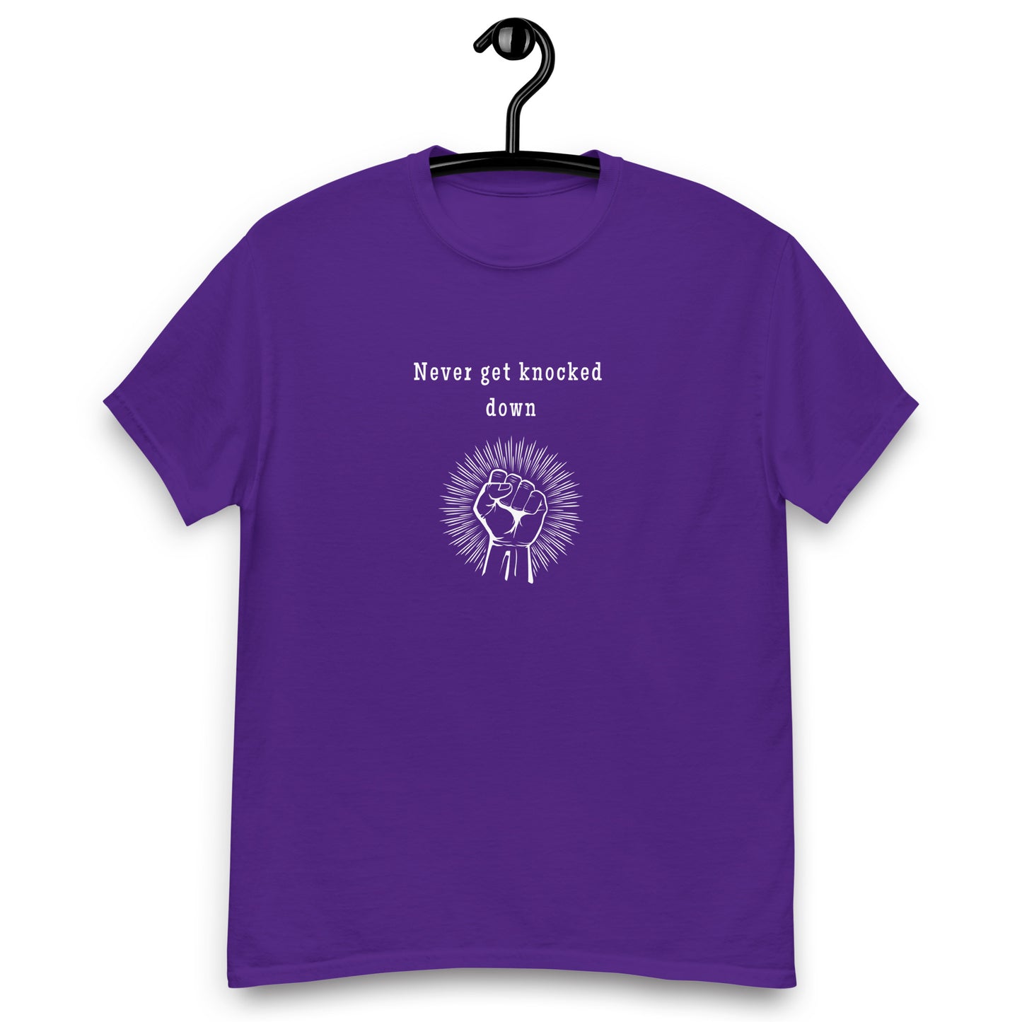 Never Get Knocked Down Unisex Tee by EraofInk