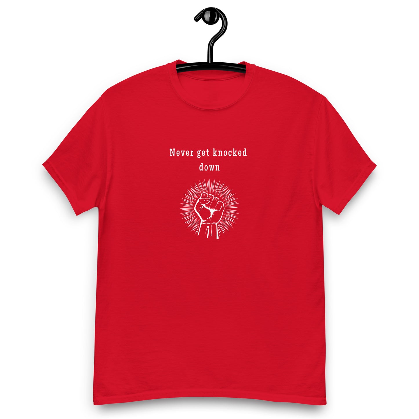 Never Get Knocked Down Unisex Tee by EraofInk