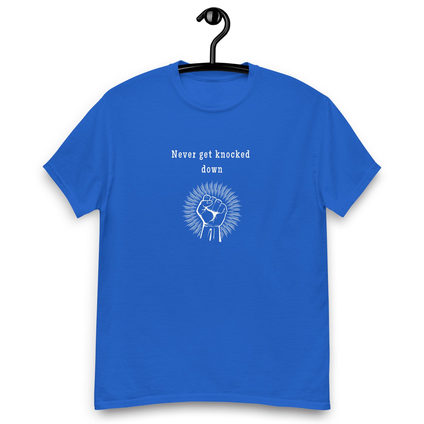 Never Get Knocked Down Unisex Tee by EraofInk
