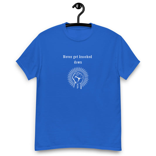 Never Get Knocked Down Unisex Tee by EraofInk