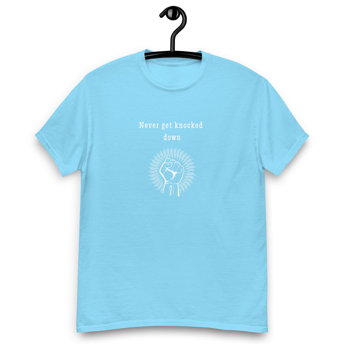 Never Get Knocked Down Unisex Tee by EraofInk