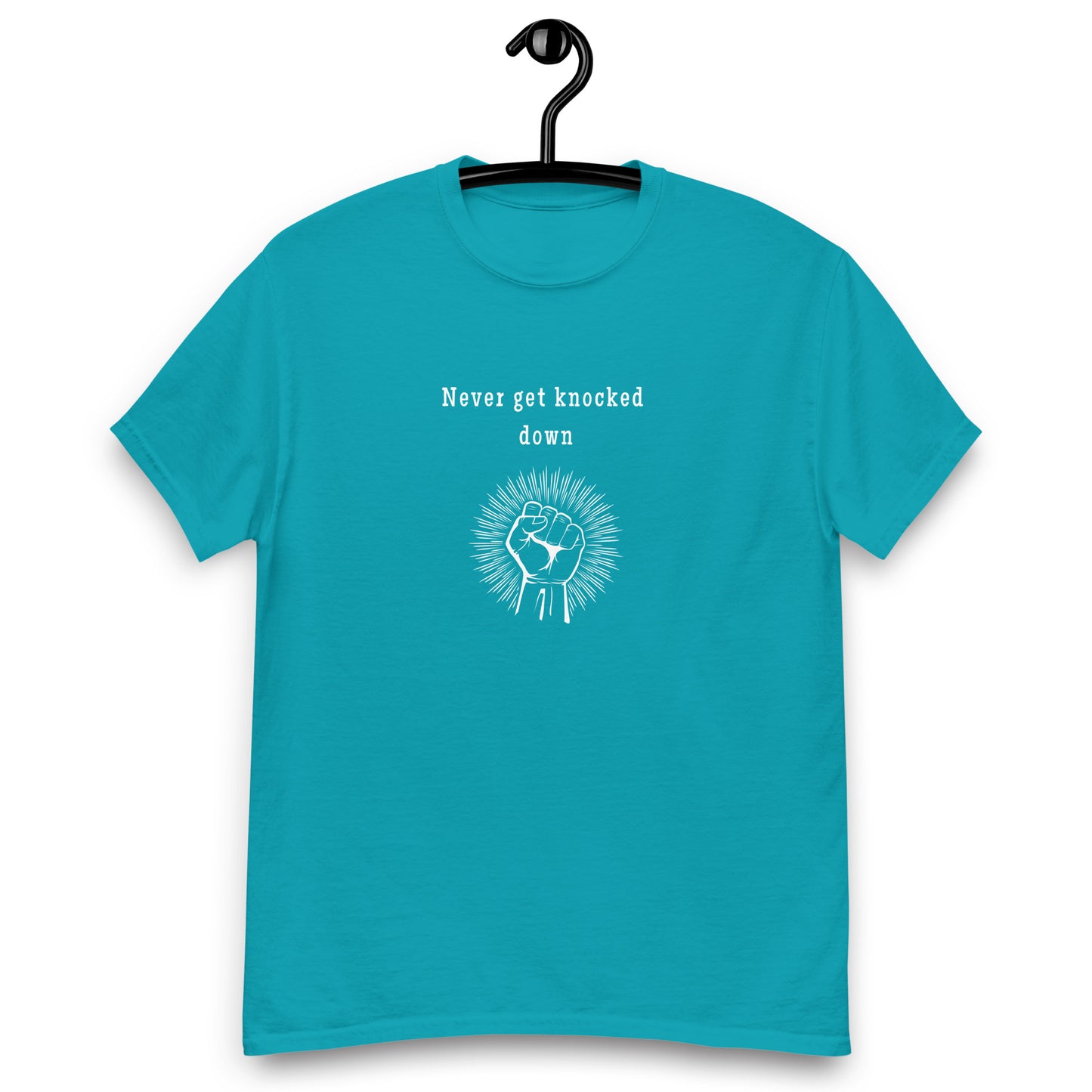 Never Get Knocked Down Unisex Tee by EraofInk