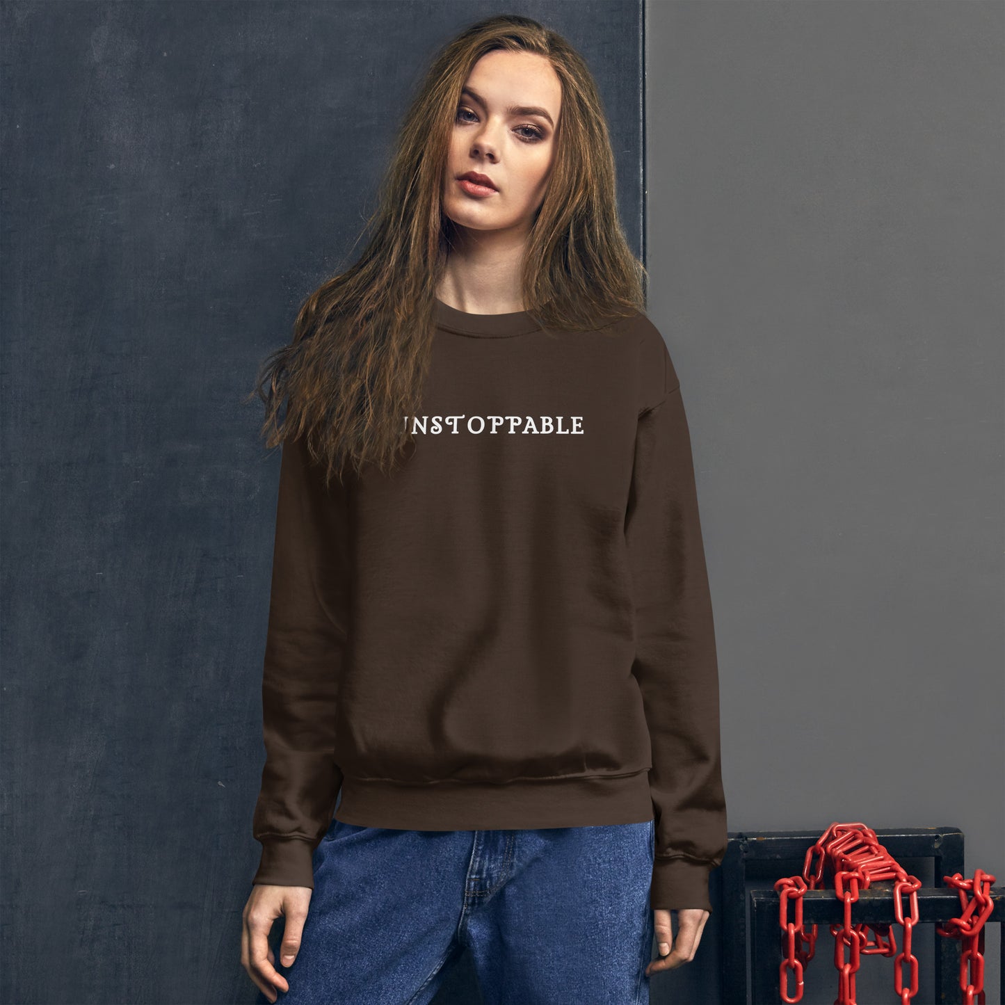 Unstoppable Unisex Sweatshirt by EraofInk