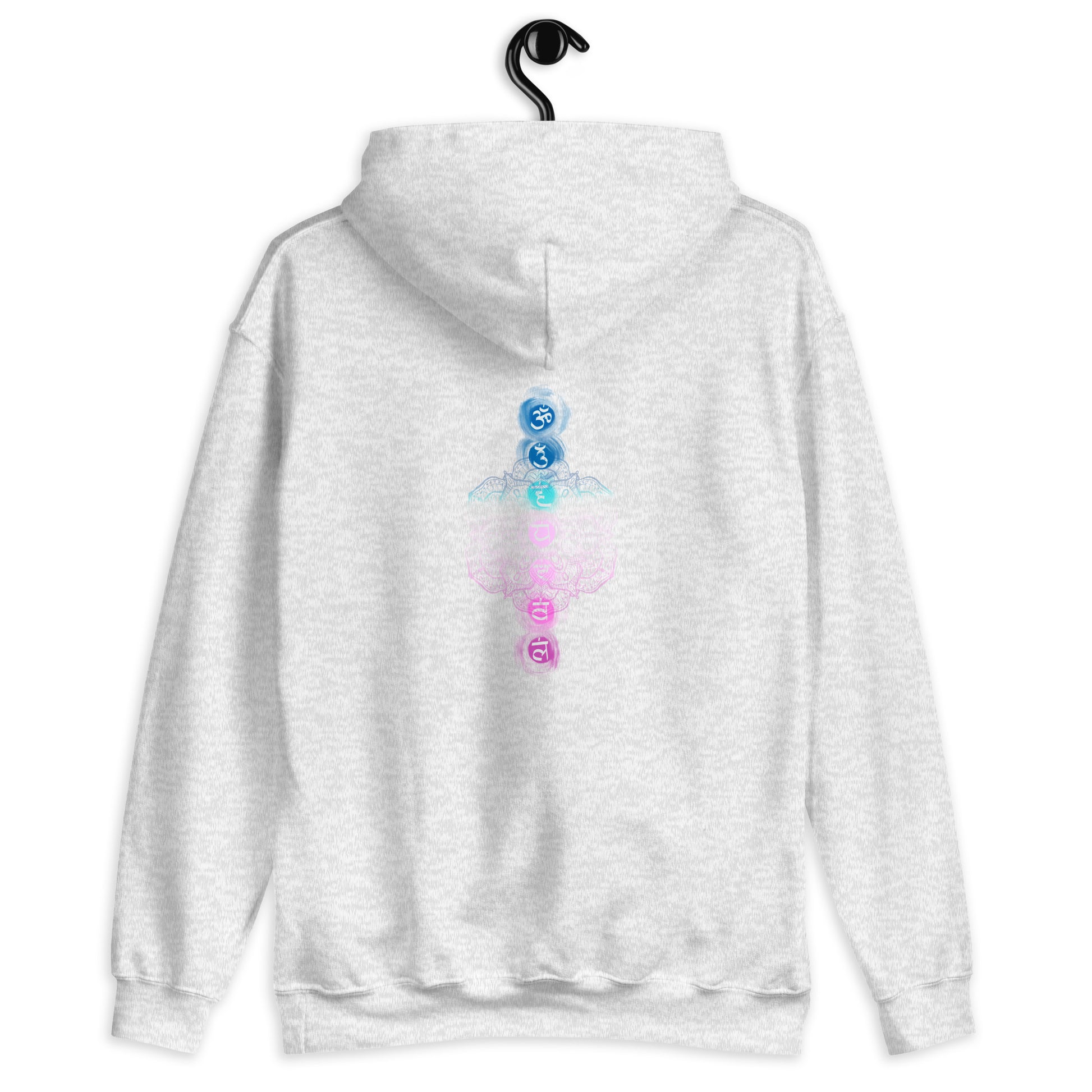 Third Eye Design with Semi Transparent Colors Unisex Hoodie by EraofInk