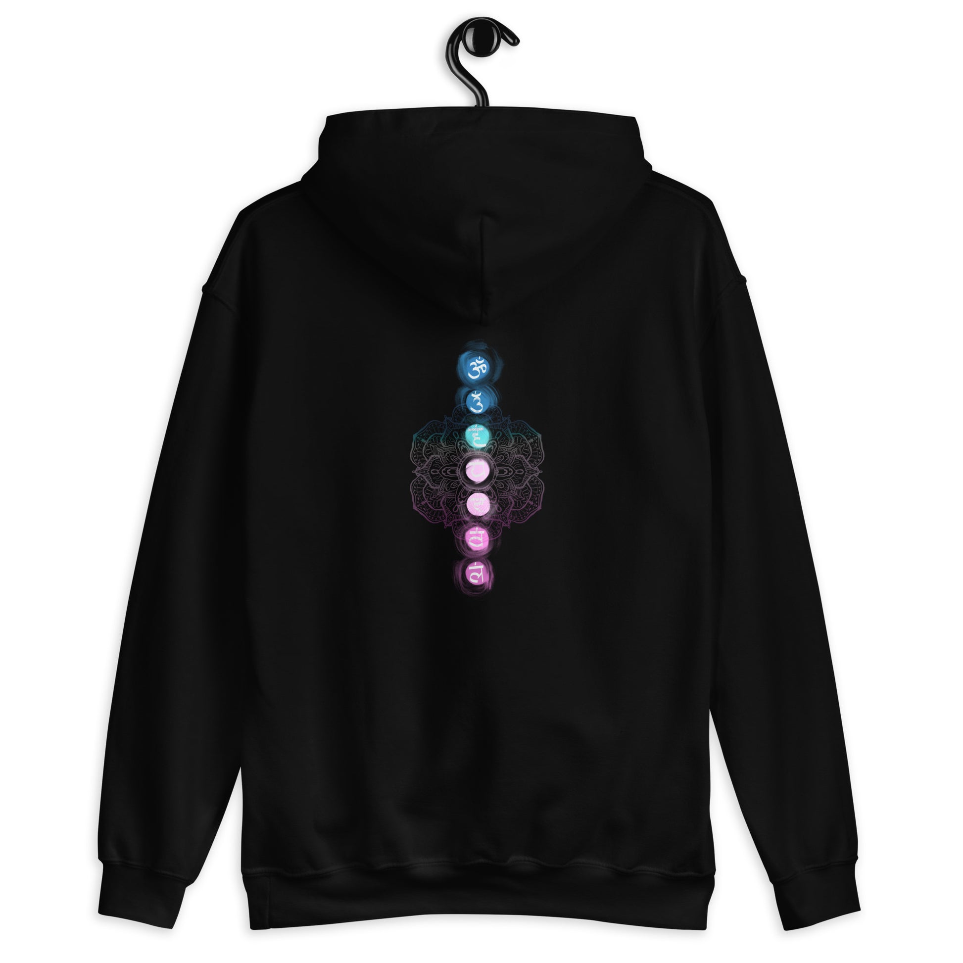 Third Eye Design with Semi Transparent Colors Unisex Hoodie by EraofInk