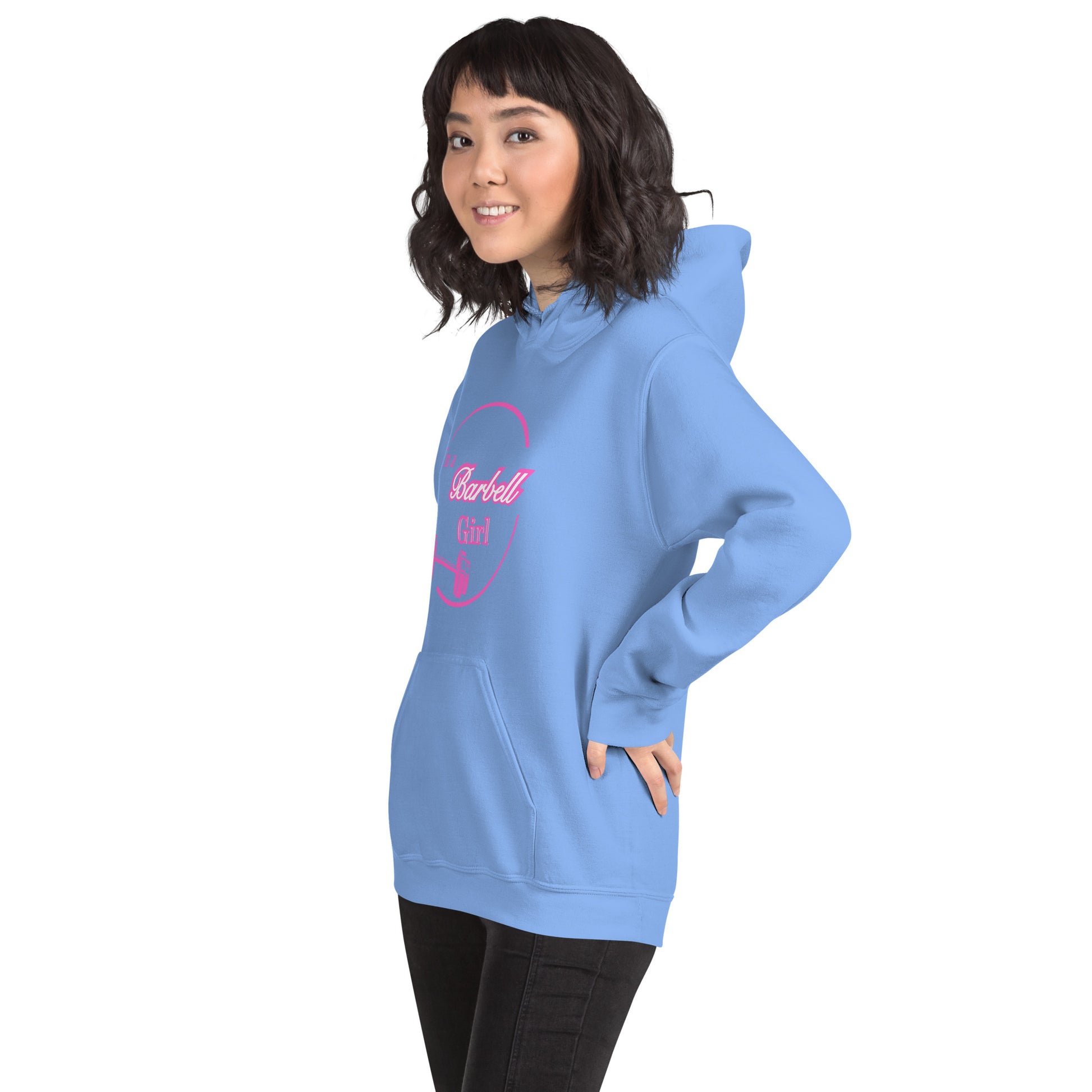 I'm A Barbell Girl Unisex Hoodie by EraofInk