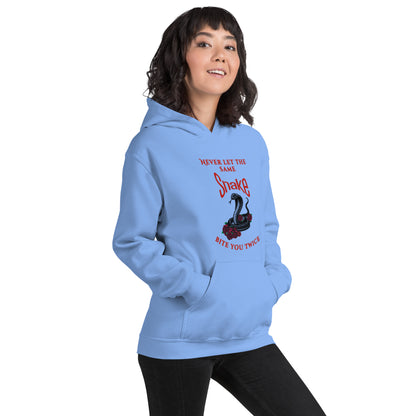 Never let the same snake bite you twice - Unisex Hoodie - by RecreatingKrista