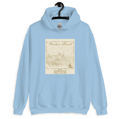 Parker Knoll Chardonnay Vineyard Unisex Hoodie by EraofInk
