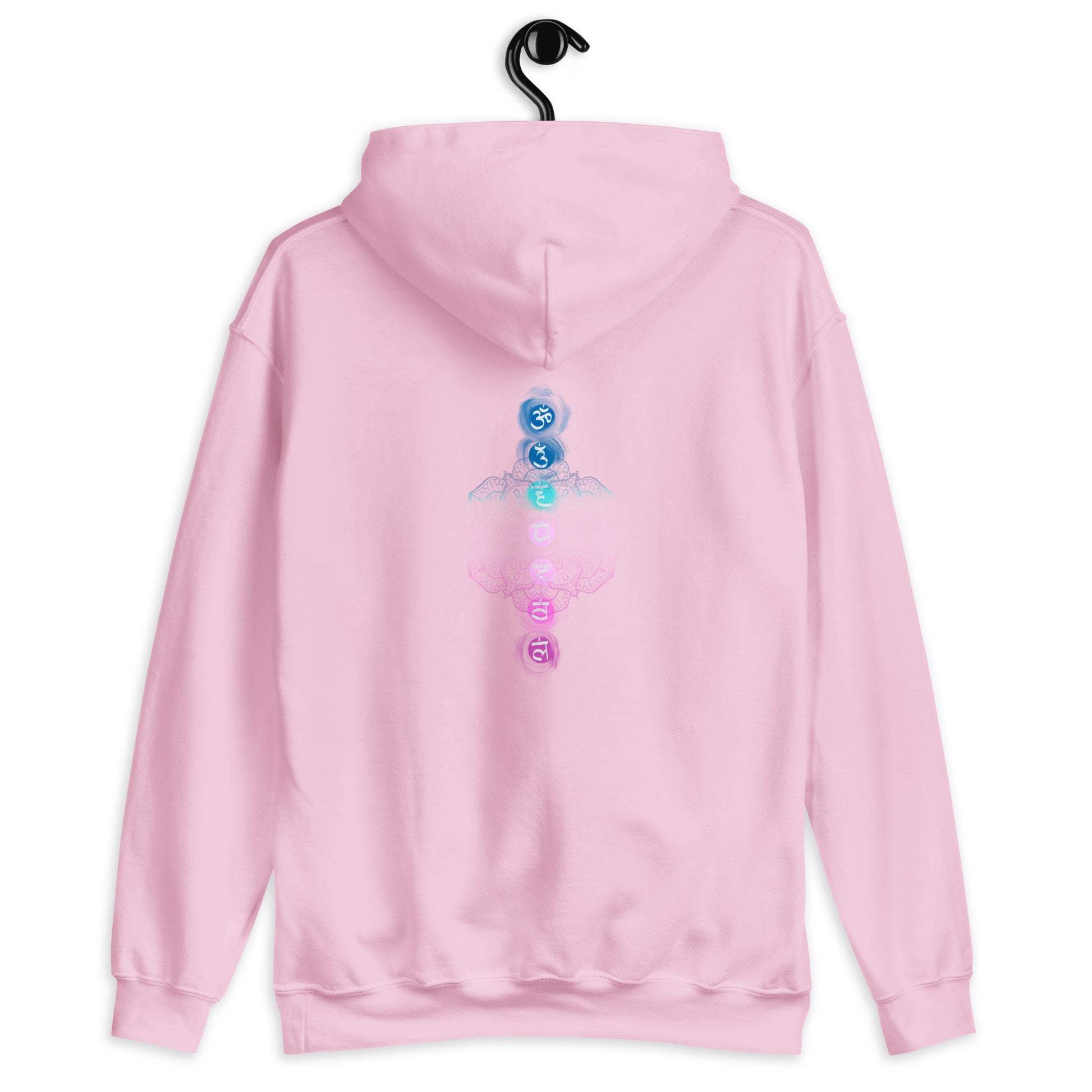 Third Eye Design with Semi Transparent Colors Unisex Hoodie by EraofInk
