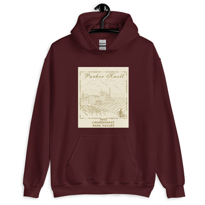 Parker Knoll Chardonnay Vineyard Unisex Hoodie by EraofInk
