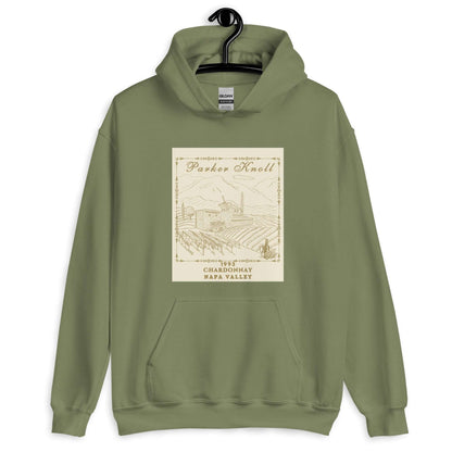 Parker Knoll Chardonnay Vineyard Unisex Hoodie by EraofInk
