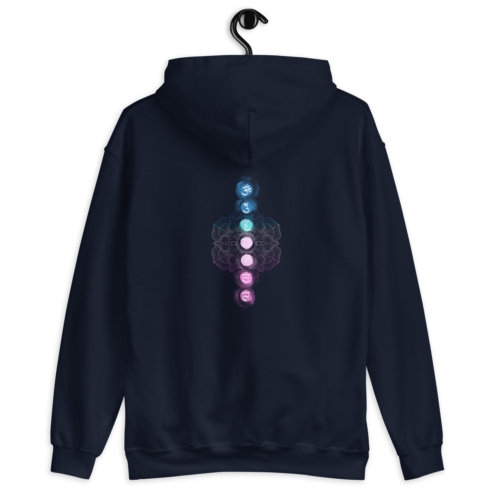 Third Eye Design with Semi Transparent Colors Unisex Hoodie by EraofInk