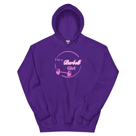 I'm a Barbell Girls Unisex Hoodie by EraofInk