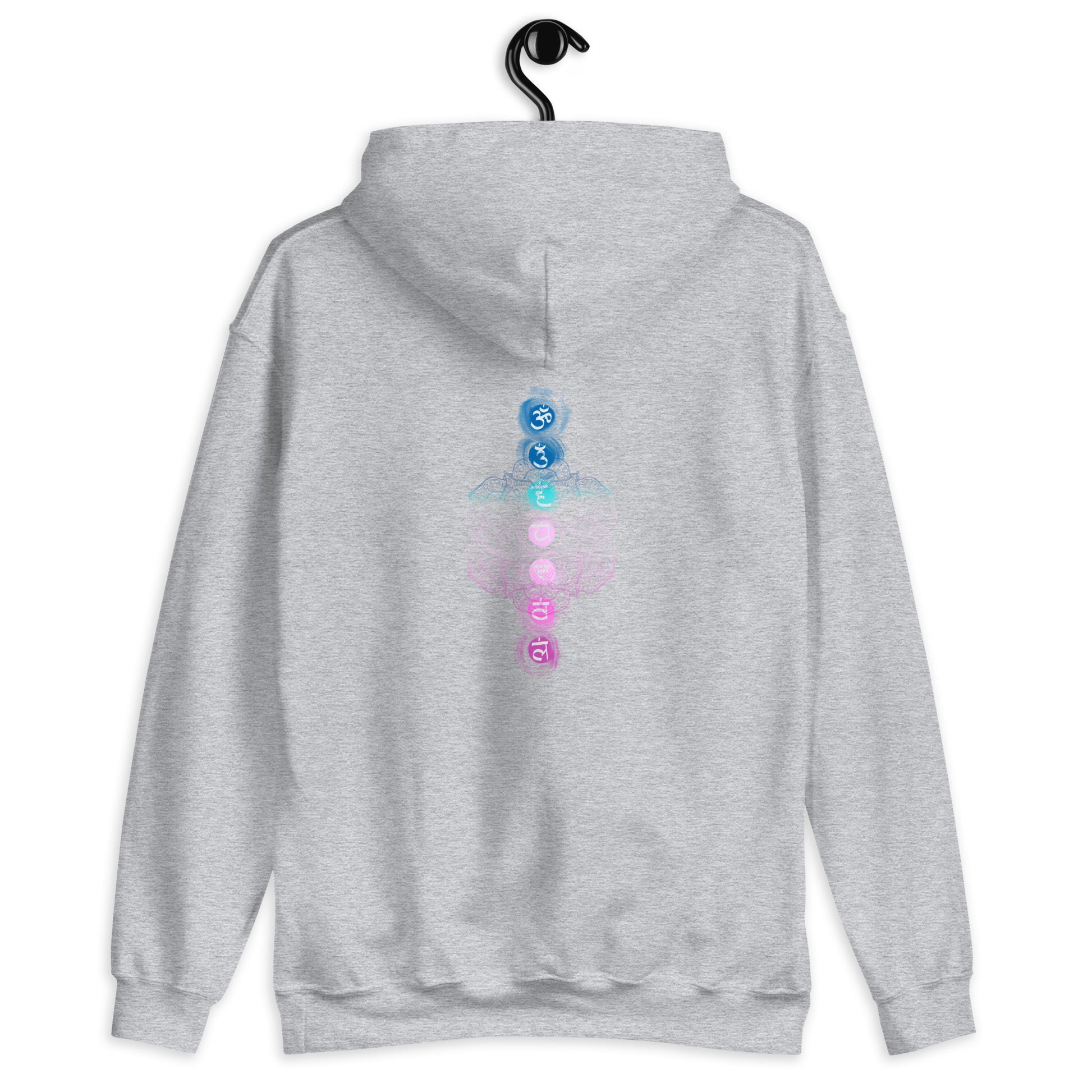 Third Eye Design with Semi Transparent Colors Unisex Hoodie by EraofInk