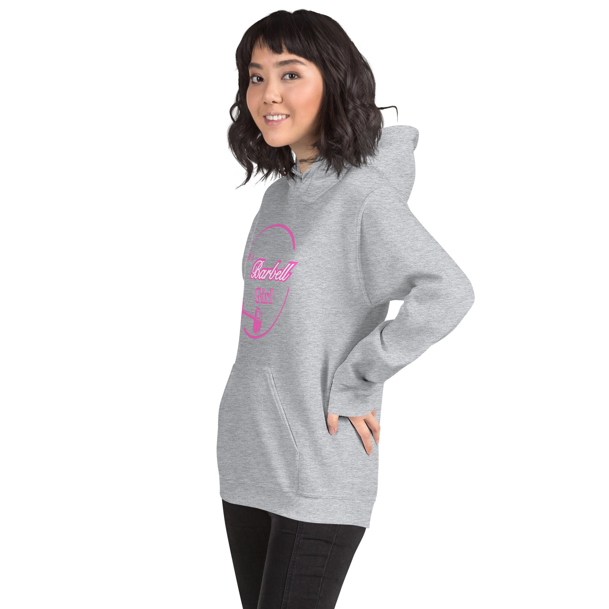 I'm A Barbell Girl Unisex Hoodie by EraofInk