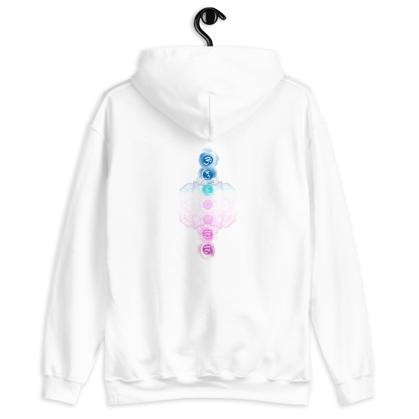 Third Eye Design with Semi Transparent Colors Unisex Hoodie by EraofInk