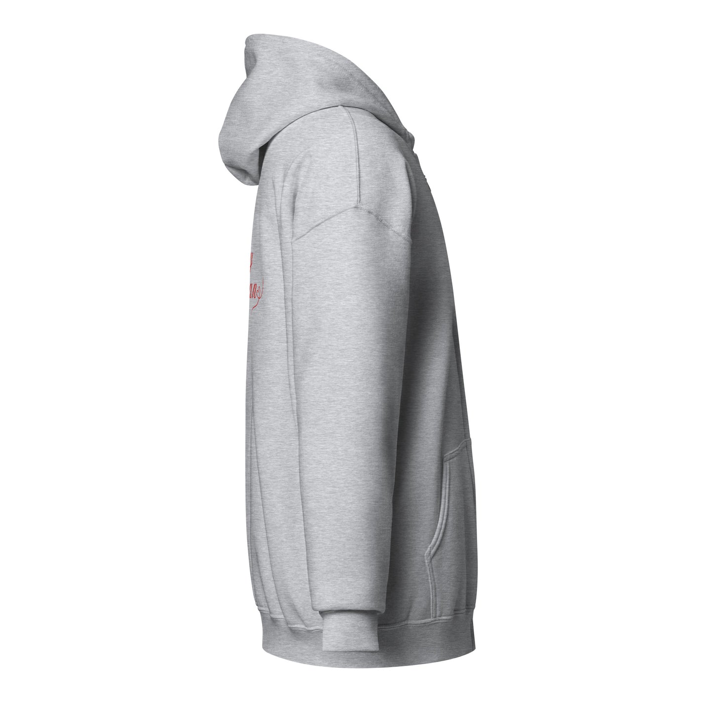 This is My Cardigan (with scroll heart) Unisex Heavy Blend Zip Hoodie by EraofInk