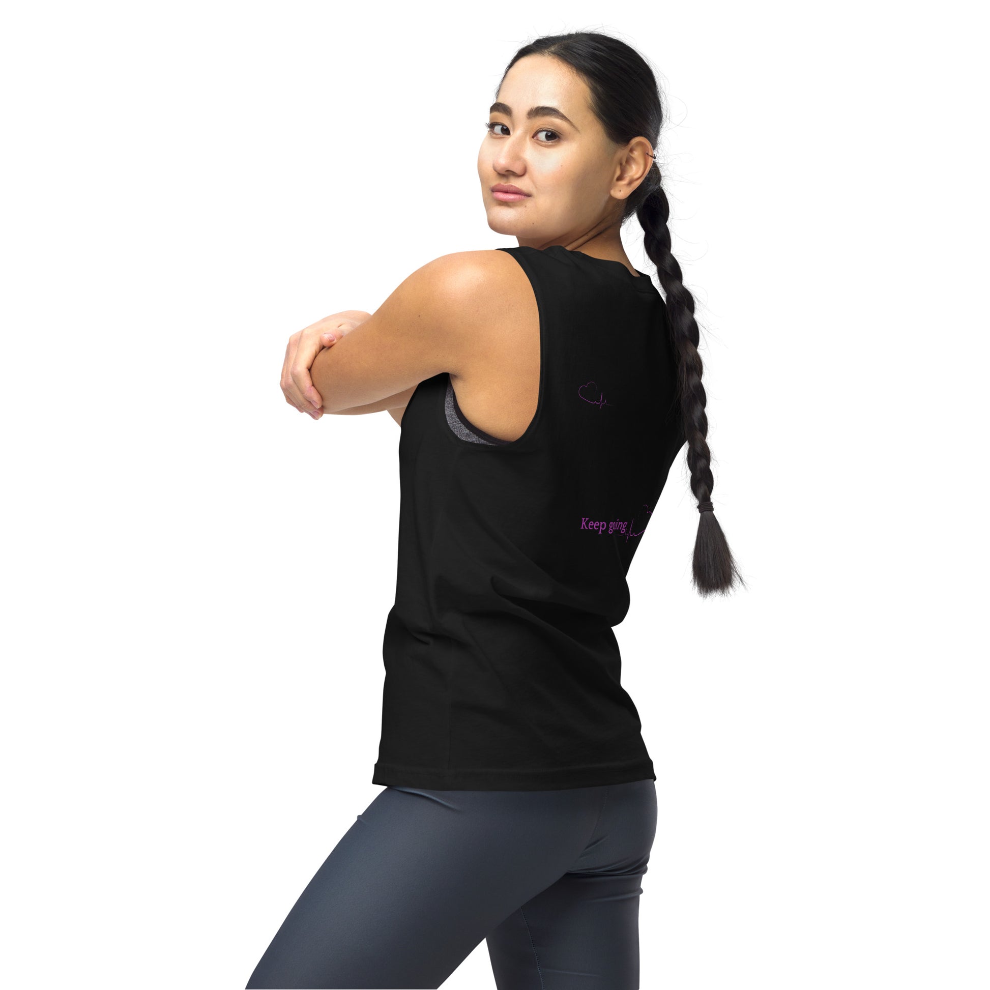 Cardio-Addict Muscle Shirt by EraofInk