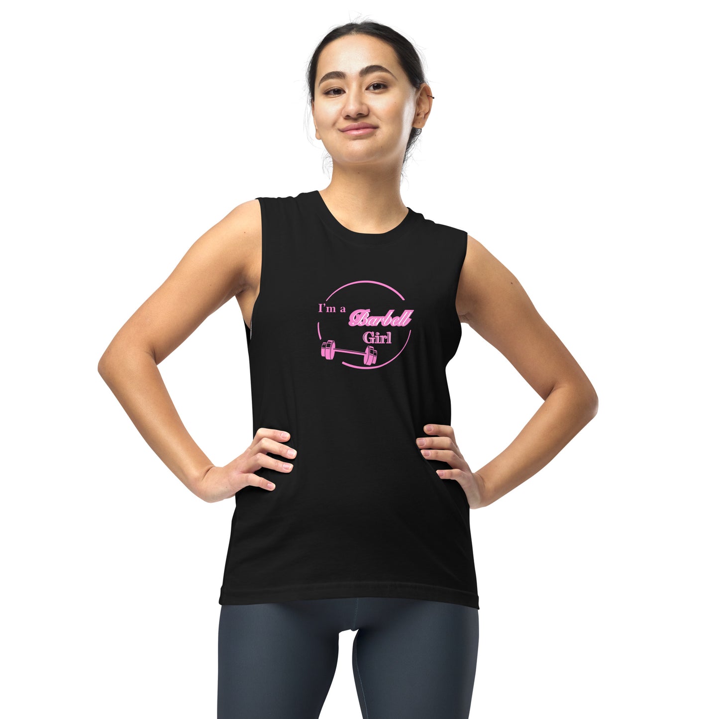 I'm a Barbell Girl Muscle Shirt by EraofInk