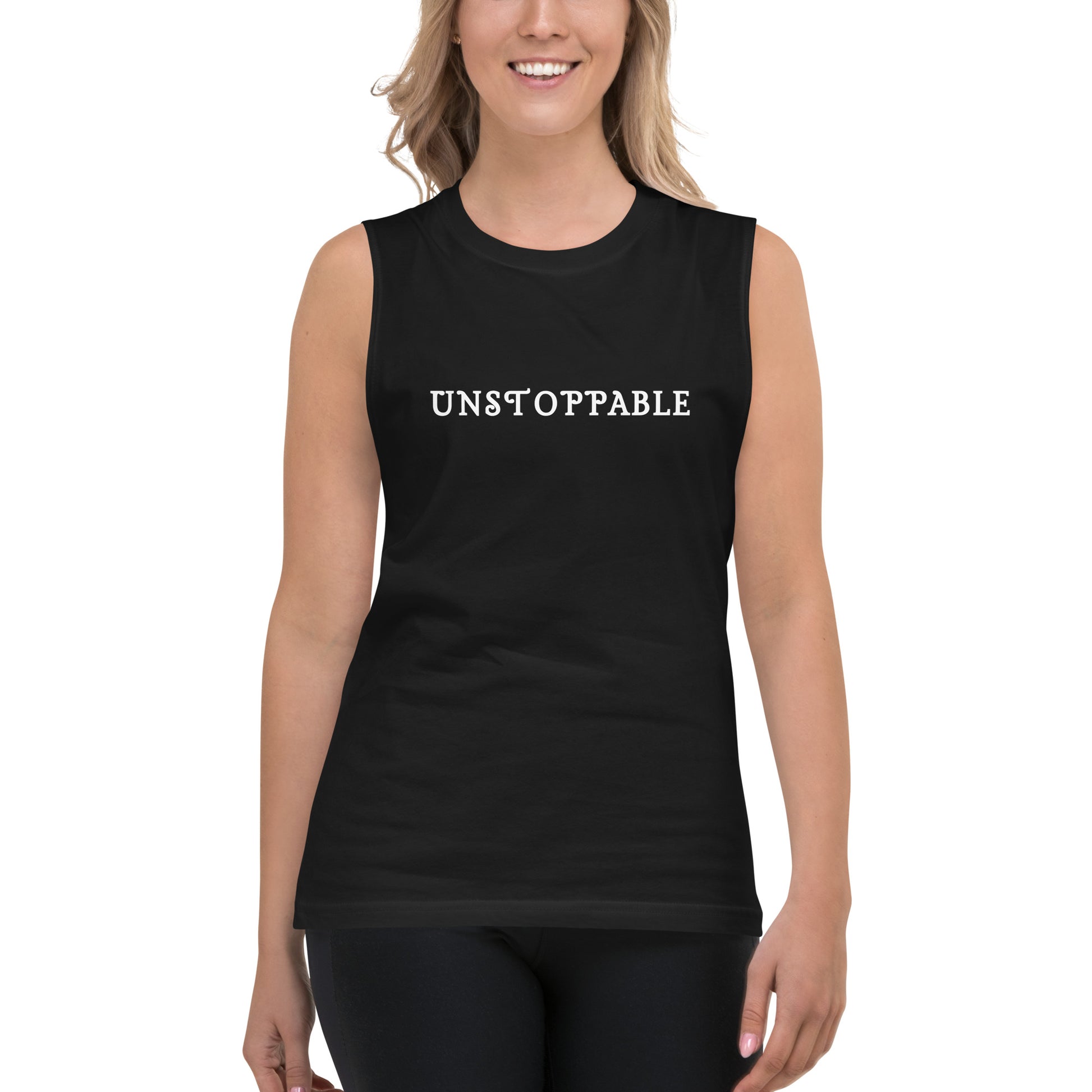 Unstoppable Muscle Shirt by EraofInk