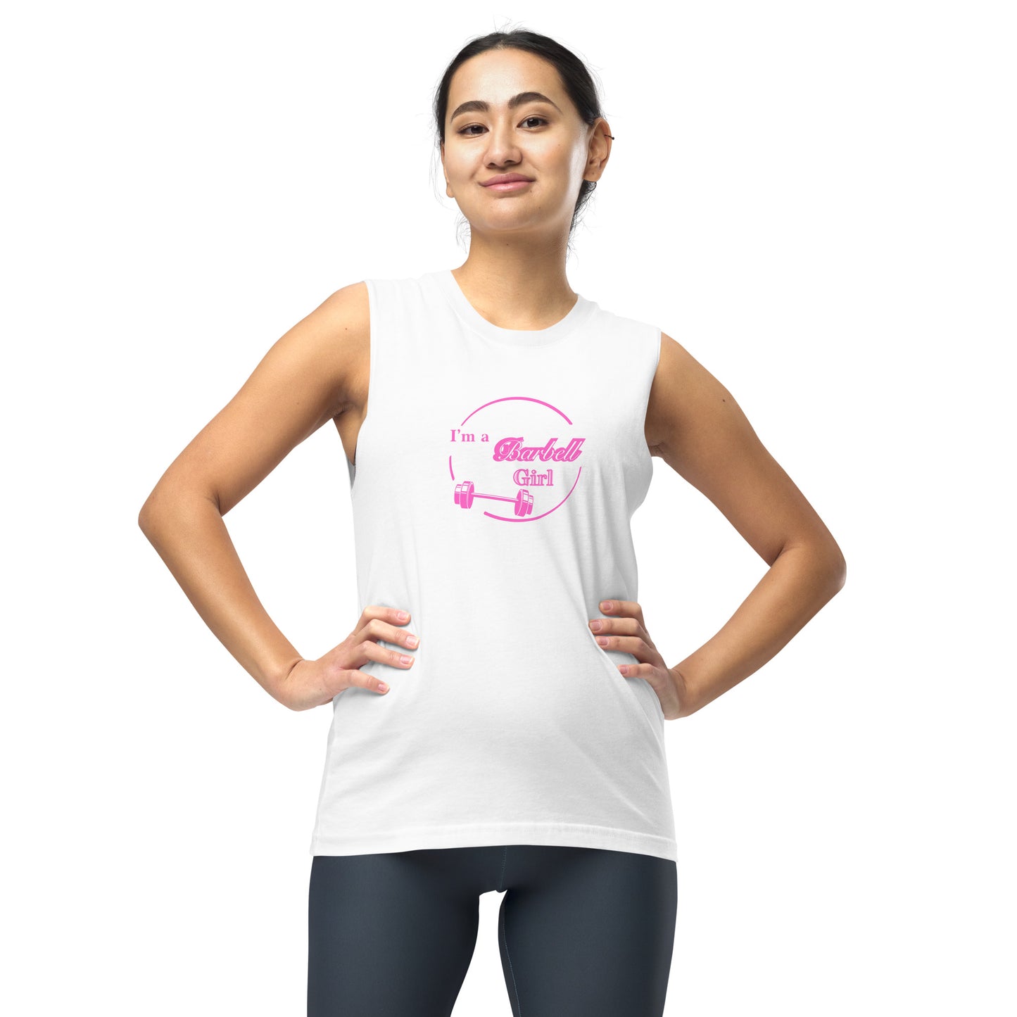 I'm a Barbell Girl Muscle Shirt by EraofInk
