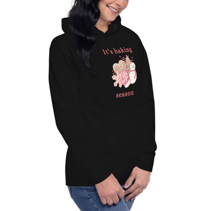 It's Baking Season Christmastime Unisex Hoodie by EraofInk