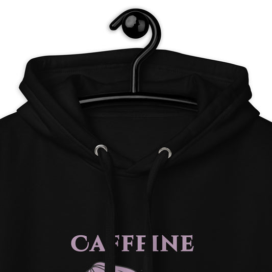 Caffeine Brings Me Happiness Unisex Hoodie by EraofInk