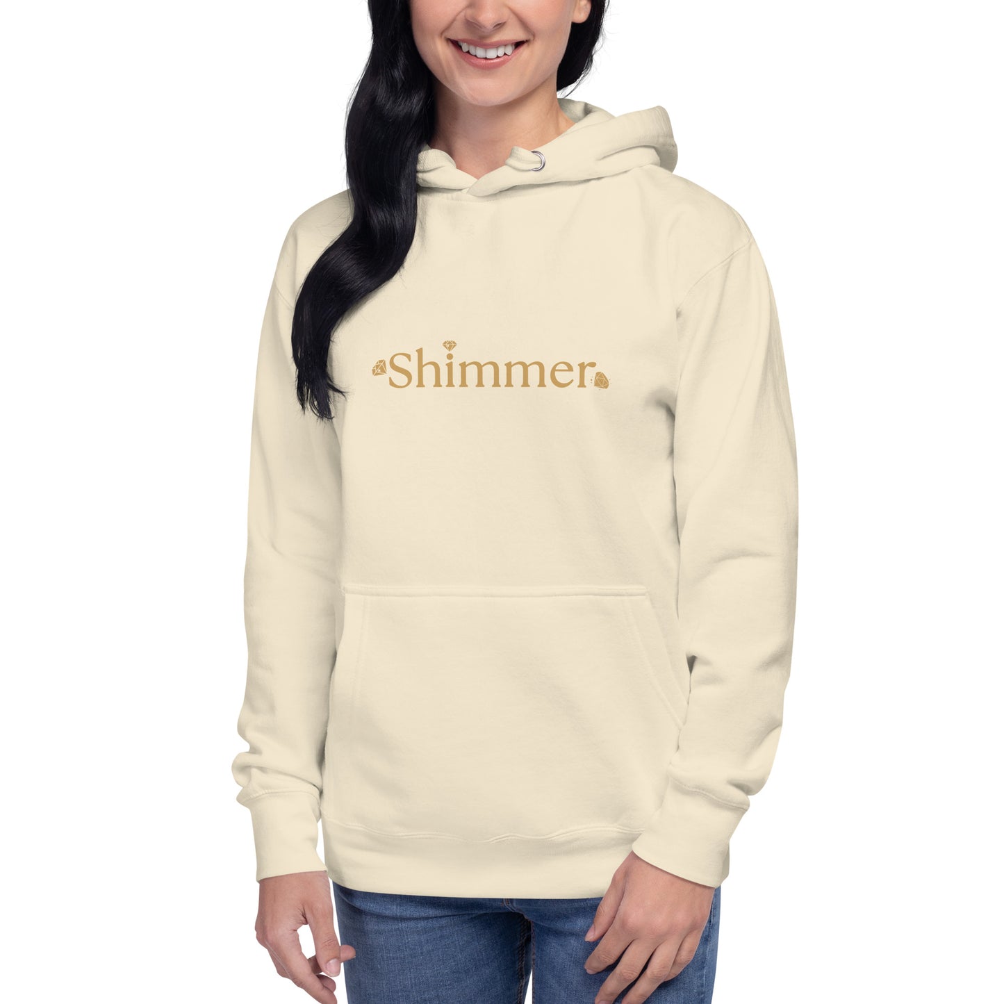 Shimmer UNIQUE TRENDY Design MUST SEE Back Side Unisex Hoodie by EraofInk