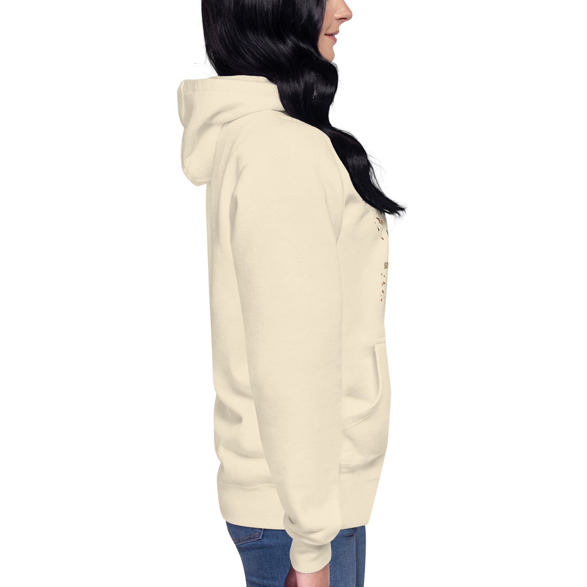 50% Caffeine 50% Anxiety Unisex Hoodie by EraofInk