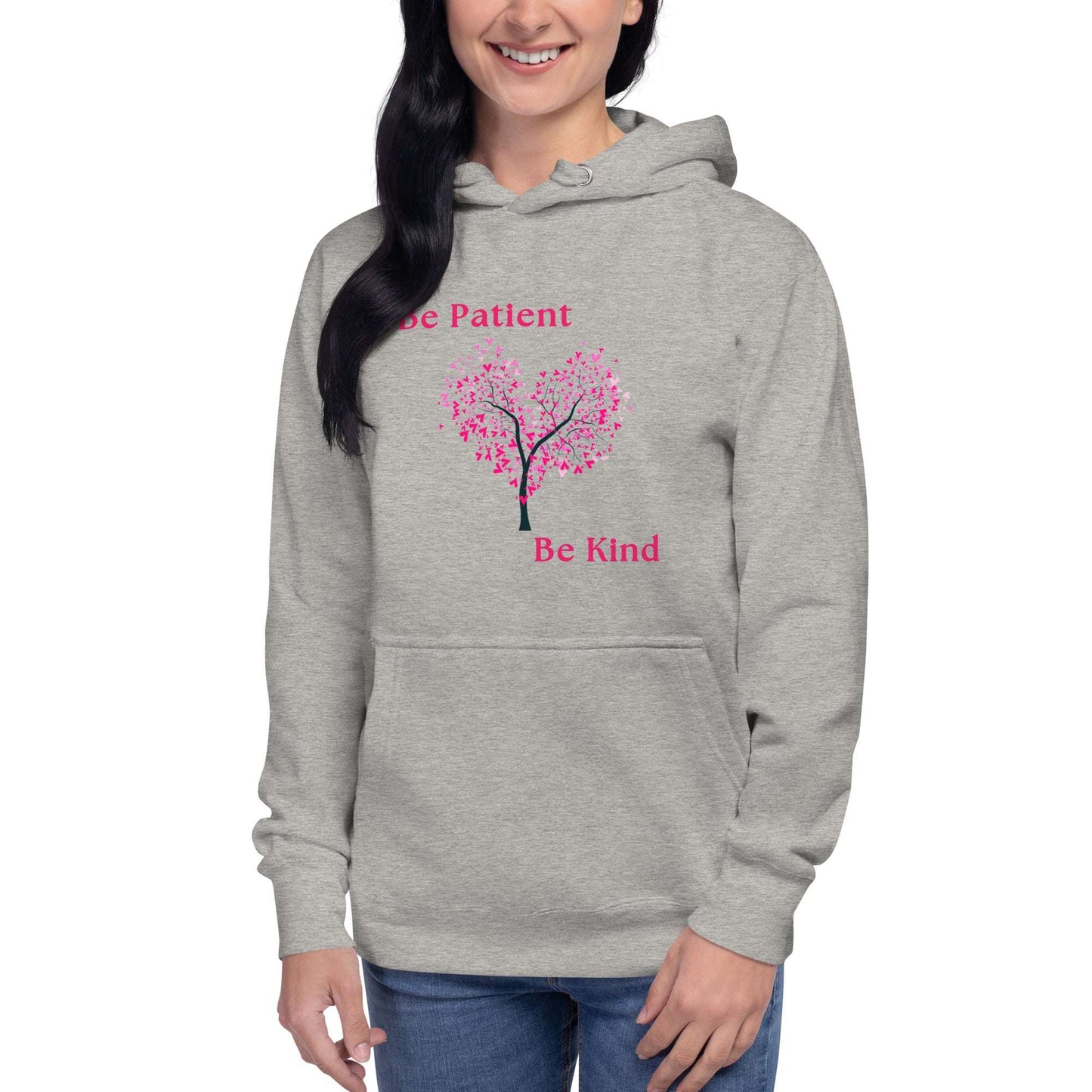 Be Patient Be Kind Unisex Hoodie by RecreatingKrista