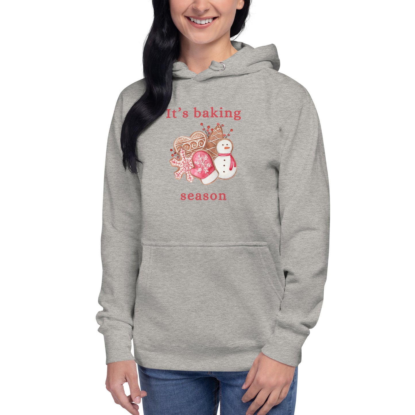 It's Baking Season Christmastime Unisex Hoodie by EraofInk