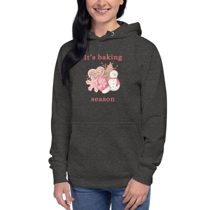 It's Baking Season Christmastime Unisex Hoodie by EraofInk
