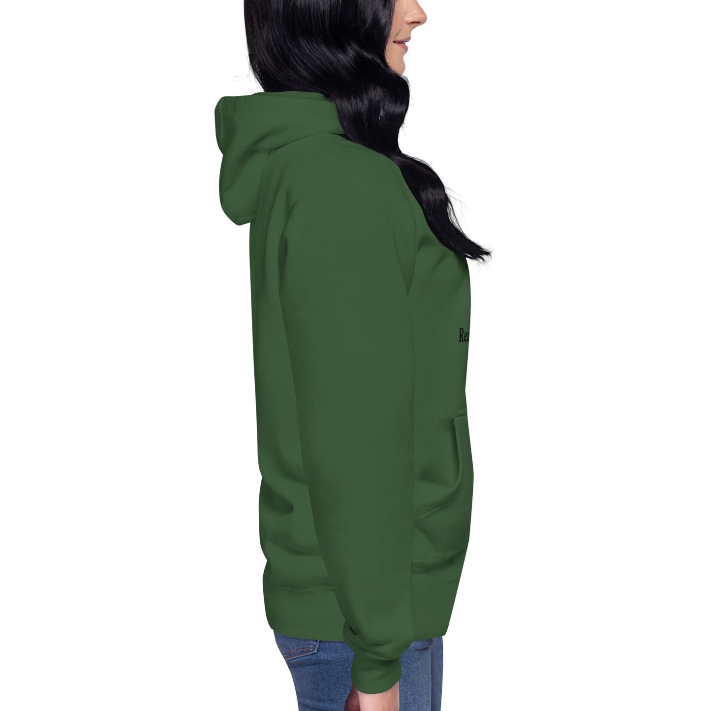 Never Stop Reaching Higher Unisex Hoodie by EraofInk