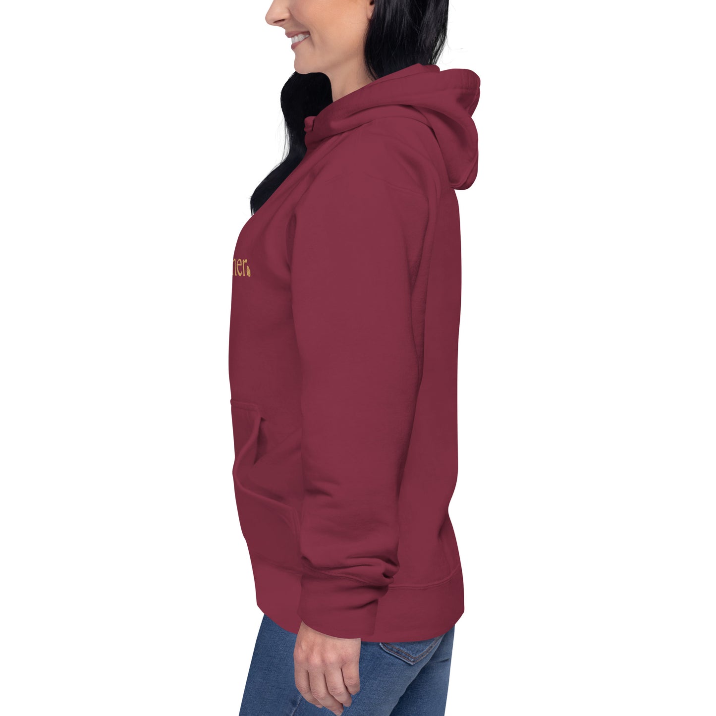 Shimmer UNIQUE TRENDY Design MUST SEE Back Side Unisex Hoodie by EraofInk